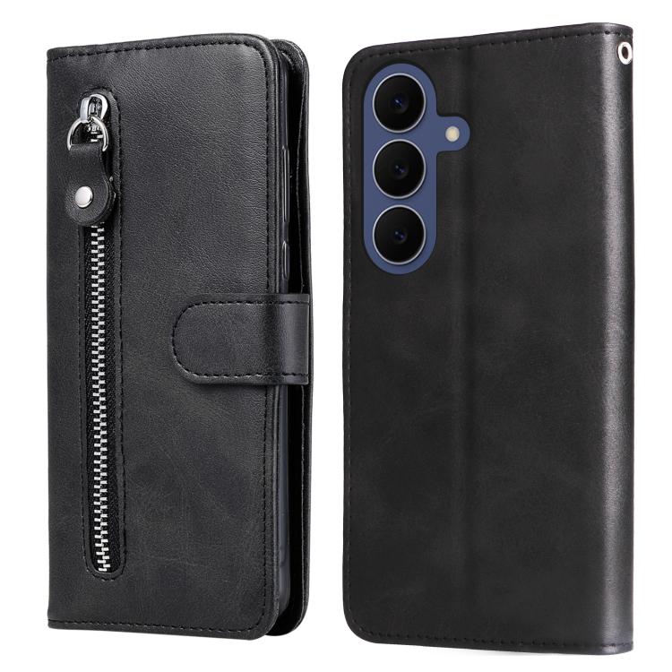 Custodia in pelle con cerniera per Galaxy S26 5G e S25 5G