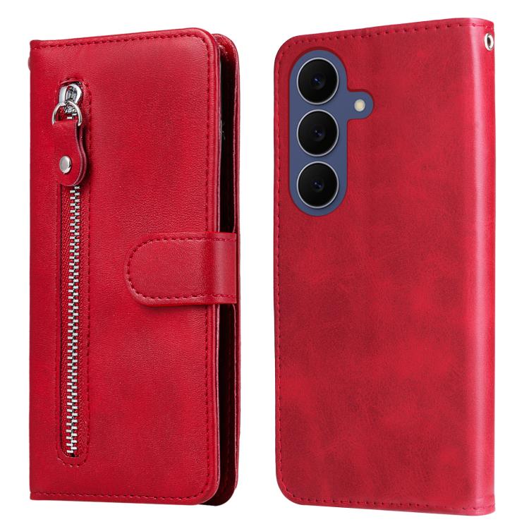 Custodia in pelle con cerniera per Galaxy S26 5G e S25 5G