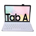 Tastiera Bluetooth rimovibile con custodia in pelle per Samsung Galaxy Tab A7 e