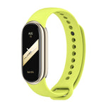 MIJOBS Cinturino per orologio in silicone tinta unita con fibbia in metallo, For Xiaomi Smart Band 9 / 8