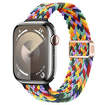 Cinturino per orologio sottile in nylon intrecciato con fibbia magnetica, For Apple Watch Series 8 45mm
