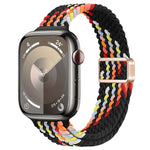 Cinturino per orologio sottile in nylon intrecciato con fibbia magnetica, For Apple Watch Series 8 45mm