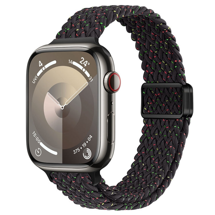 Cinturino per orologio sottile in nylon intrecciato con fibbia magnetica, For Apple Watch Series 8 45mm