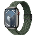 Cinturino per orologio sottile in nylon intrecciato con fibbia magnetica, For Apple Watch Series 3 42mm