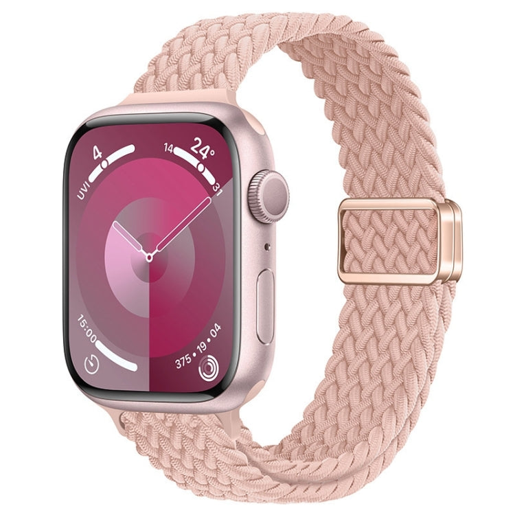 Cinturino per orologio sottile in nylon intrecciato con fibbia magnetica, For Apple Watch Series 3 42mm