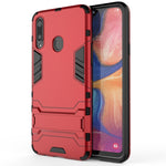Custodia TPU antiurto Samsung Galaxy A20s con supporto
