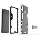 Custodia TPU antiurto Samsung Galaxy A20s con supporto