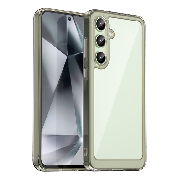Custodia per telefono in TPU ibrido acrilico serie colorata, For Samsung Galaxy S24 FE 5G