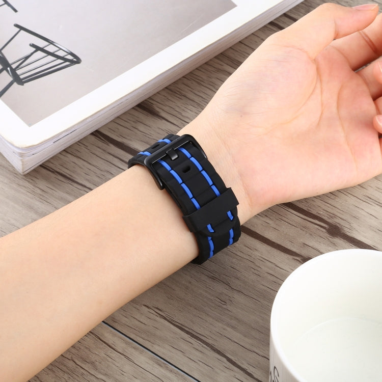 Cinturino in silicone stile onda per Apple Watch