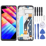 Digitalizzatore LCD con telaio per Infinix Hot 30i