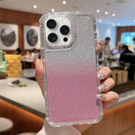 Custodia TPU glitterata per iPhone 16 Pro Max