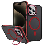 Custodia per iPhone 15 Pro Max con supporto e MagSafe