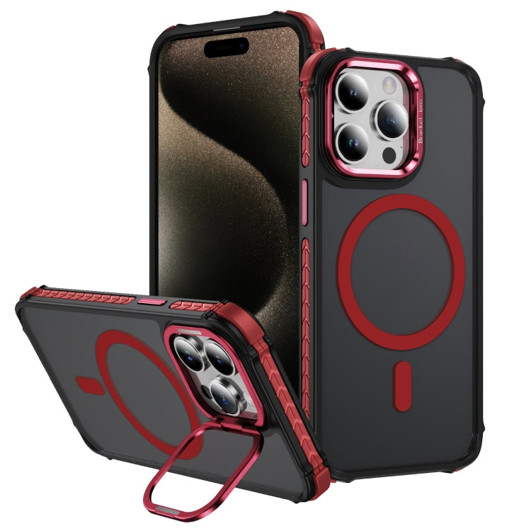 Custodia per iPhone 15 Pro Max con supporto e MagSafe
