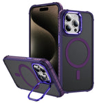Custodia per iPhone 15 Pro Max con supporto e MagSafe