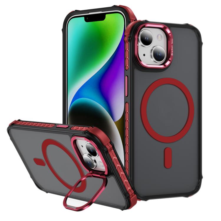 Custodia per iPhone 15 Pro Max con supporto e MagSafe