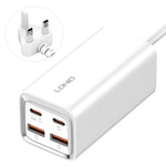 LDNIO A4610C Caricabatterie rapido USB-C 65W con cavo 1,5m