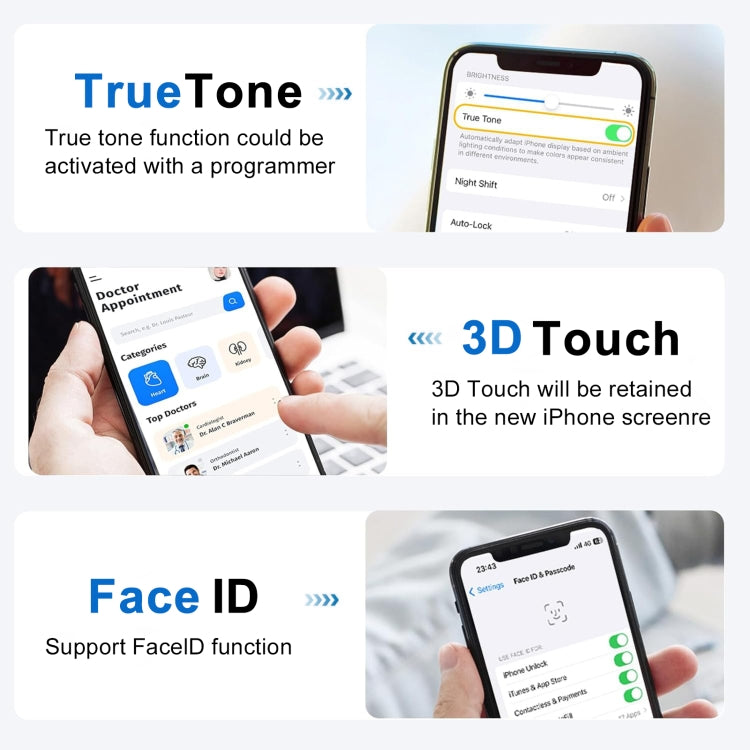 Schermo LCD incell con digitalizzatore per iPhone