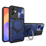 Custodia con supporto magnetico scorrevole per Samsung Galaxy A06 4G e A25 5G
