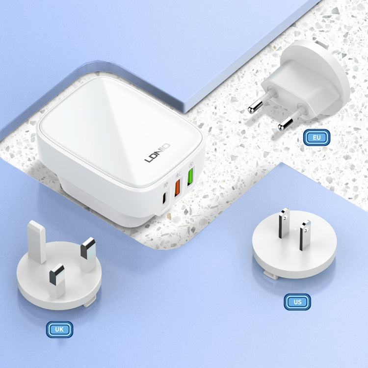Caricabatterie LDNIO Q334 32W Tipo C doppia USB