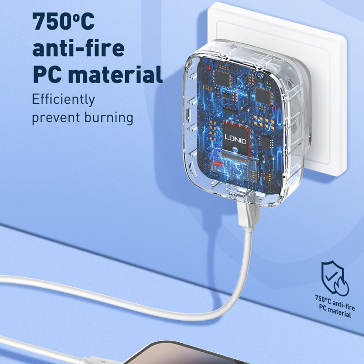 Caricabatterie LDNIO Q334 da 32W USB-C doppia porta