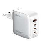 LDNIO Q408 Caricabatterie GaN 100W USB-C con cavo dati