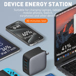 LDNIO Q408 Caricabatterie GaN 100W USB-C con cavo dati