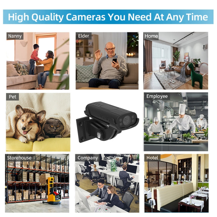 Telecamera wireless notturna HD con rilevamento movimento