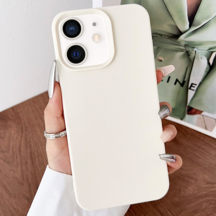 Custodia TPU con texture pelle per iPhone 12 Pro