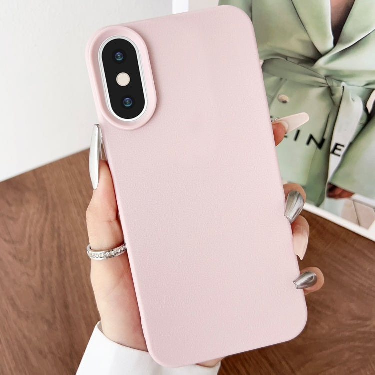 Custodia TPU con texture pelle per iPhone 12 Pro