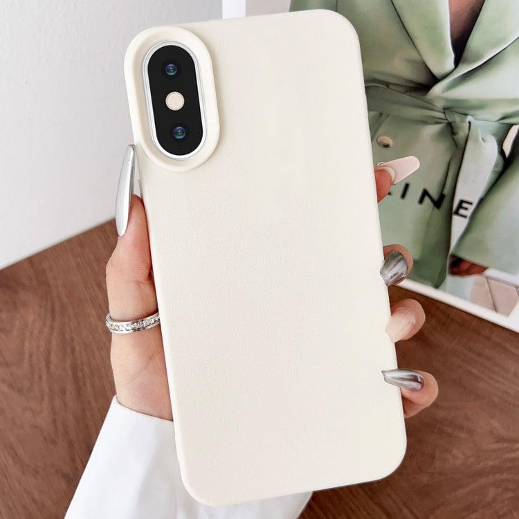 Custodia TPU con texture pelle per iPhone 12 Pro