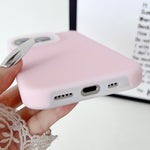 Custodia silicone liquido per iPhone 16 e 15 Pro Max