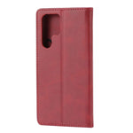 Custodia a portafoglio con gatto in rilievo per Samsung Galaxy S25 Ultra e S24 - immagine 4