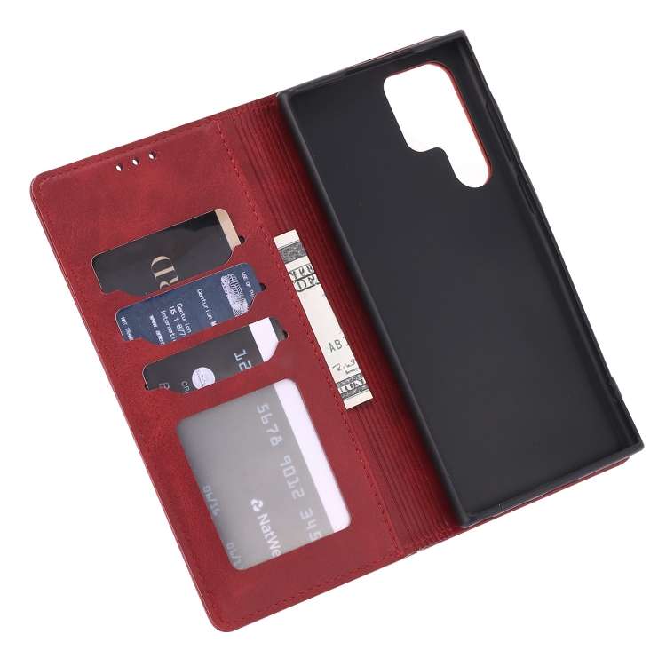 Custodia a portafoglio con gatto in rilievo per Samsung Galaxy S25 Ultra e S24 - immagine 5