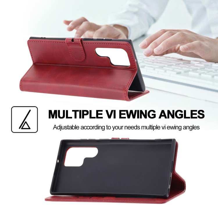 Custodia a portafoglio con gatto in rilievo per Samsung Galaxy S25 Ultra e S24 - immagine 6