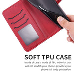 Custodia a portafoglio con gatto in rilievo per Samsung Galaxy S25 Ultra e S24 - immagine 7