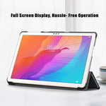 Custodia in pelle flip per Huawei Enjoy Tablet 2 10.1 pollici con supporto a tre