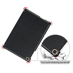 Custodia in pelle flip per Huawei Enjoy Tablet 2 10.1 pollici con supporto a tre