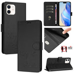 Custodia per telefono in pelle RFID con stampa Smile Embossing, For iPhone 11 Pro Max, For iPhone 11, For iPhone 11 Pro, For iPod Touch 7 / 6 / 5
