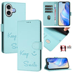 Custodia portafoglio in pelle RFID per iPhone 17 Pro Max