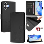 Custodia portafoglio in pelle RFID per iPhone 17 Pro Max