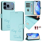 Custodia portafoglio in pelle RFID per iPhone 17 Pro Max