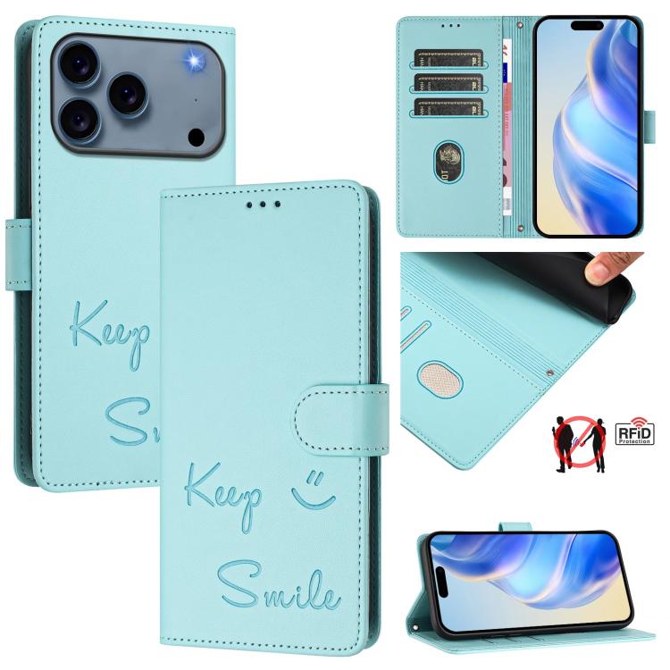 Custodia portafoglio in pelle RFID per iPhone 17 Pro Max
