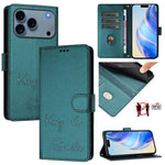 Custodia portafoglio in pelle RFID per iPhone 17 Pro Max