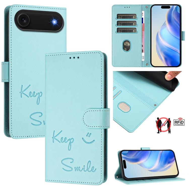 Custodia portafoglio in pelle RFID per iPhone 17 Pro Max