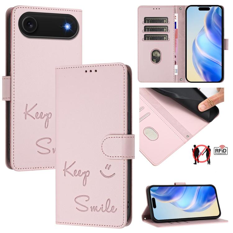 Custodia portafoglio in pelle RFID per iPhone 17 Pro Max