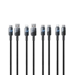 Cavo ricarica rapida USB Type-C 6A 1 metro compatibile iPhone