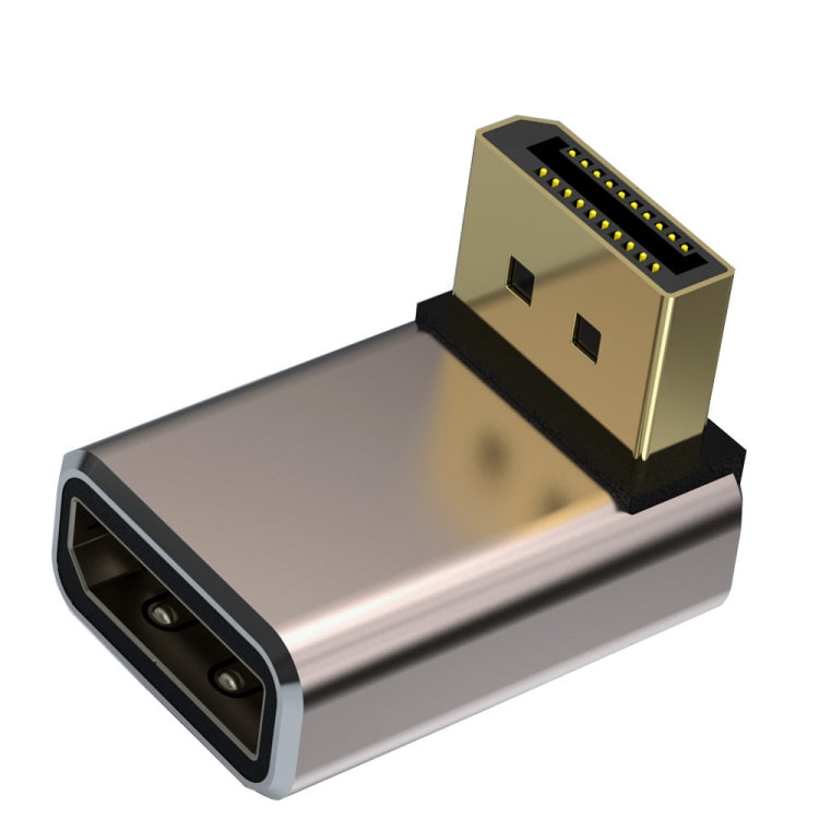 Adattatore DisplayPort maschio a femmina 8K 60Hz angolo