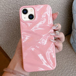 Custodia TPU con vernice galvanica per iPhone 15 Plus