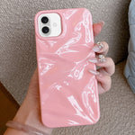 Custodia TPU con vernice galvanica per iPhone 16 Plus