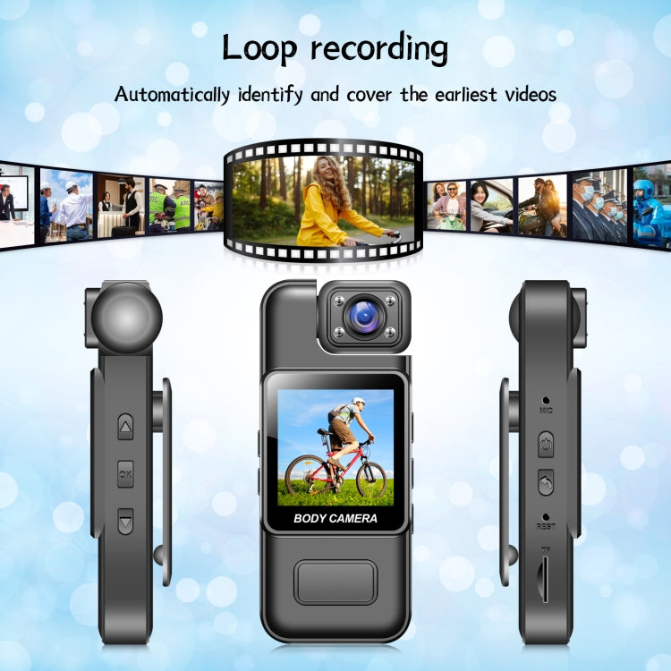 Registratore da viaggio HD 4K con rotazione a 180° e WiFi